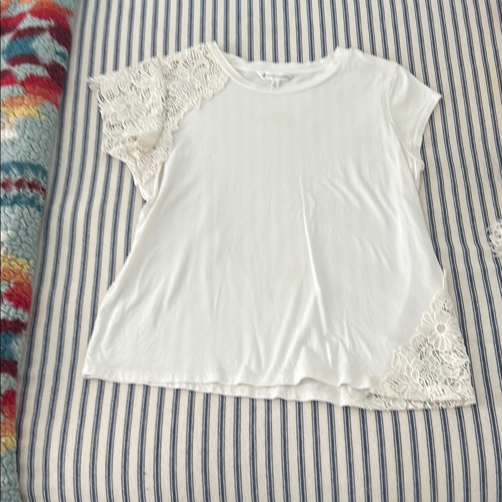 Brooks Brothers Cream T-Shirt